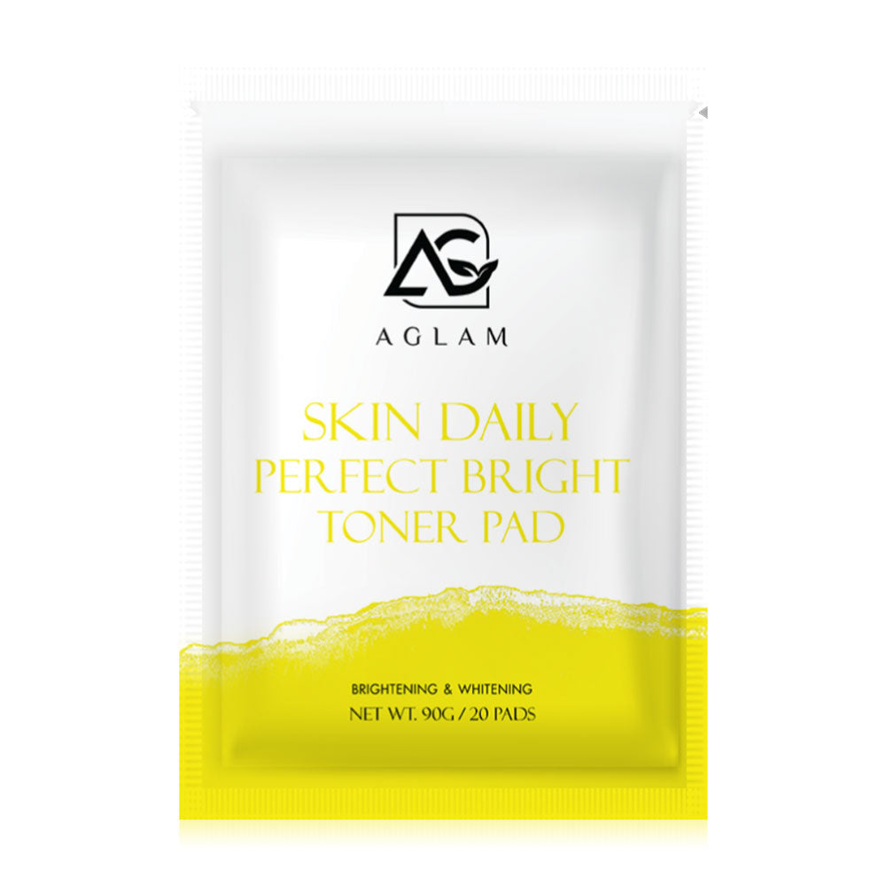 AGLAM Skin Daily Perfect Bright Toner Pads 90g (Pack of 20)