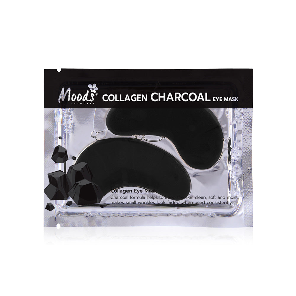 Moods Skin Care Collagen Charcoal Eye Mask 6g