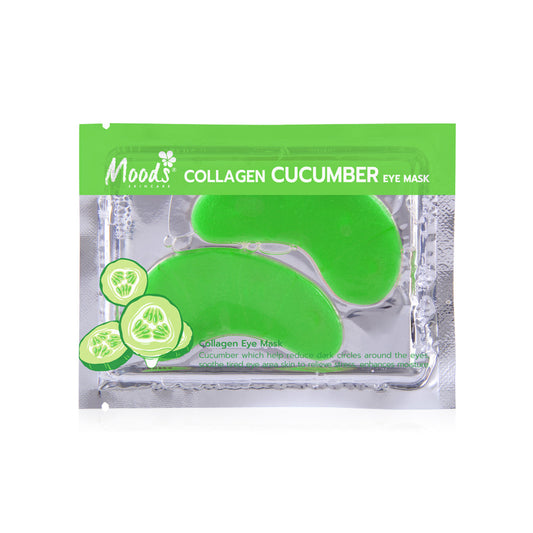 Moods Skin Care Collagen Cucumber Eye Mask 6g
