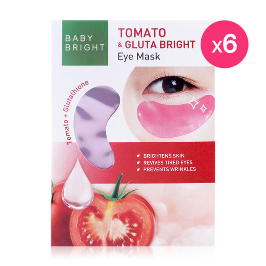 Baby Bright Tomato & Gluta Bright Eye Mask 2.5g (Pack of 6)