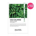 Mediheal Cica Calming Ampoule Mask 25ml (Pack of 10)