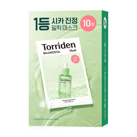 Torriden Balanceful Cica Mask Sheet [25ml (Pack of 10)