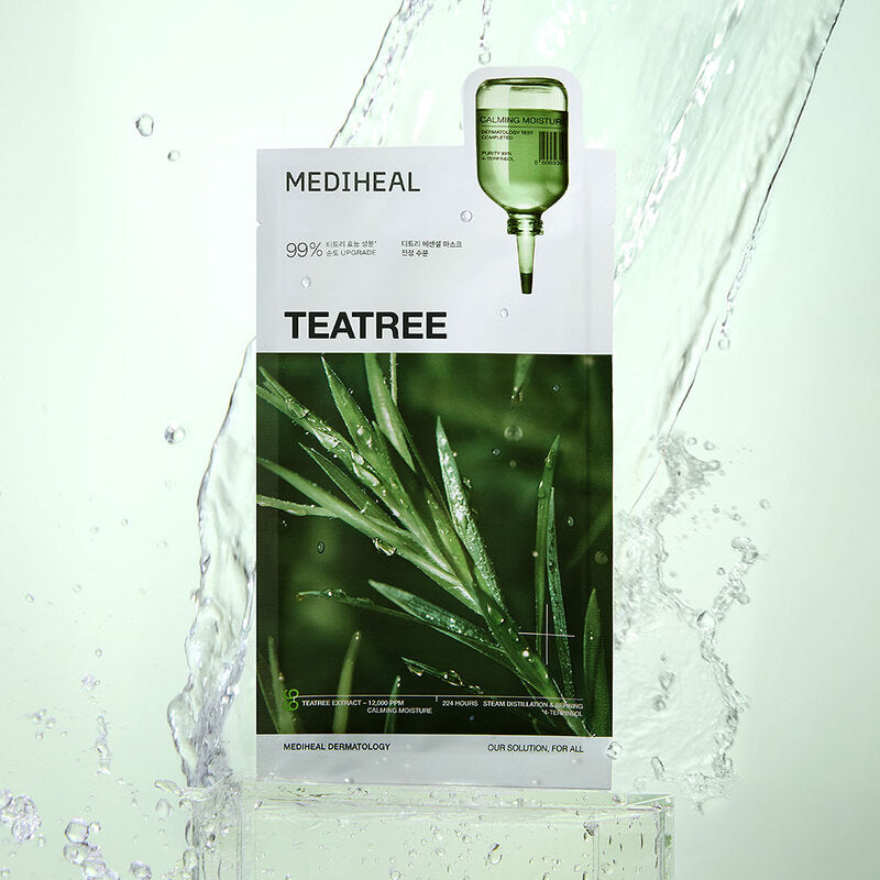 Mediheal Essential Mask Teatree Calming Moisture 1'S