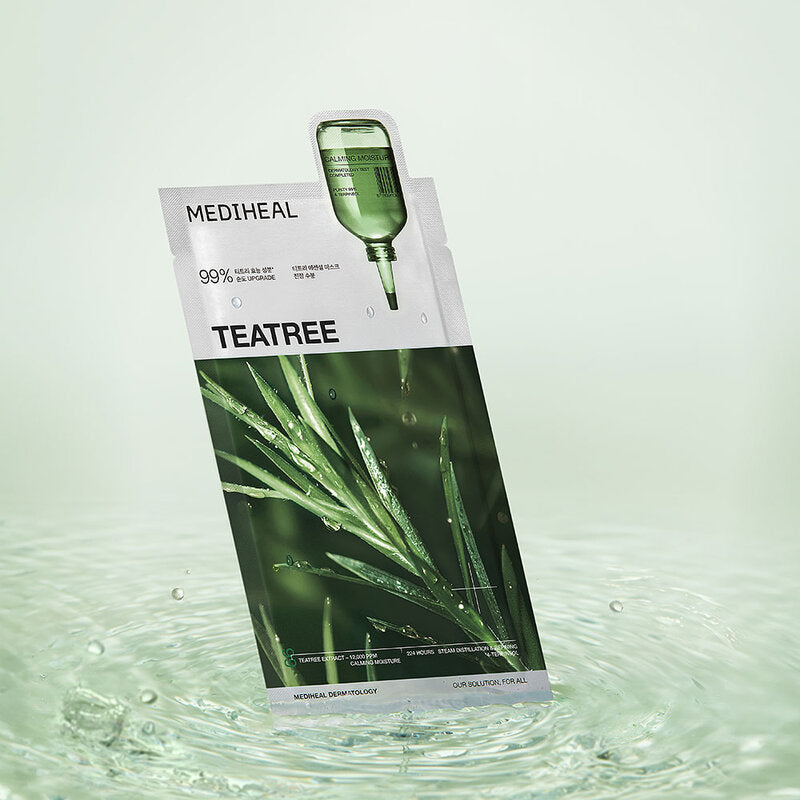 Mediheal Essential Mask Teatree Calming Moisture 1'S