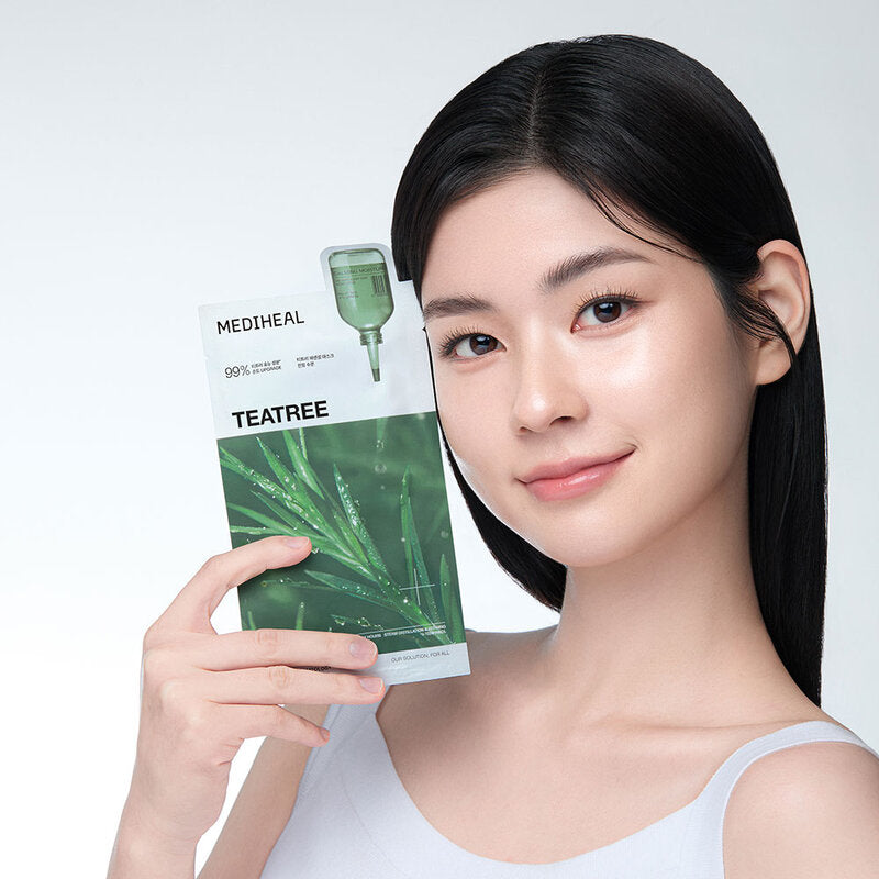 Mediheal Essential Mask Teatree Calming Moisture 1'S