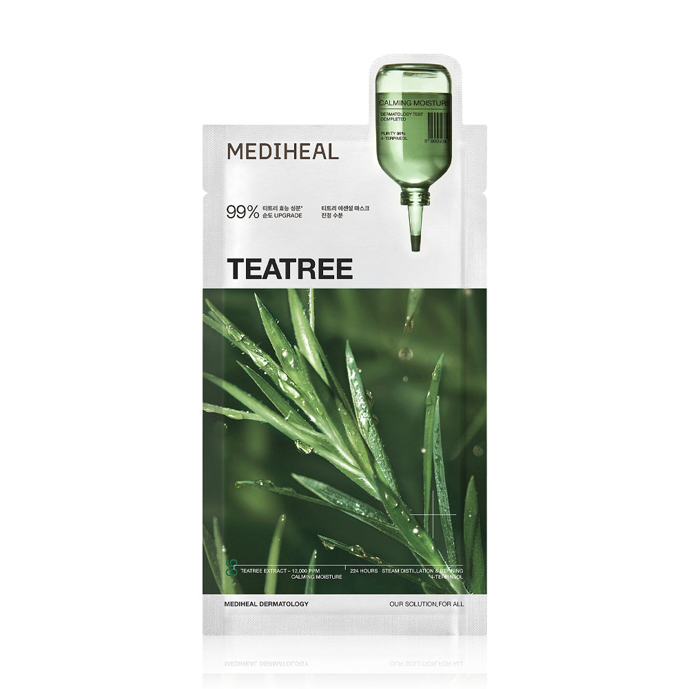 Mediheal Essential Mask Teatree Calming Moisture 1'S