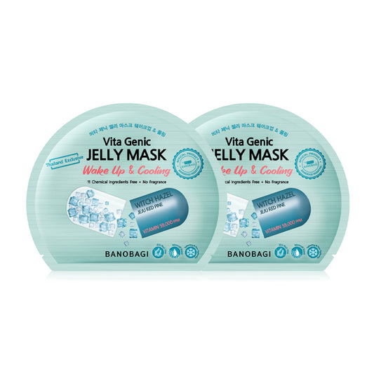 BANOBAGI Vita Genic Jelly Mask Wake Up & Cooling [30ml (Pack of 2)