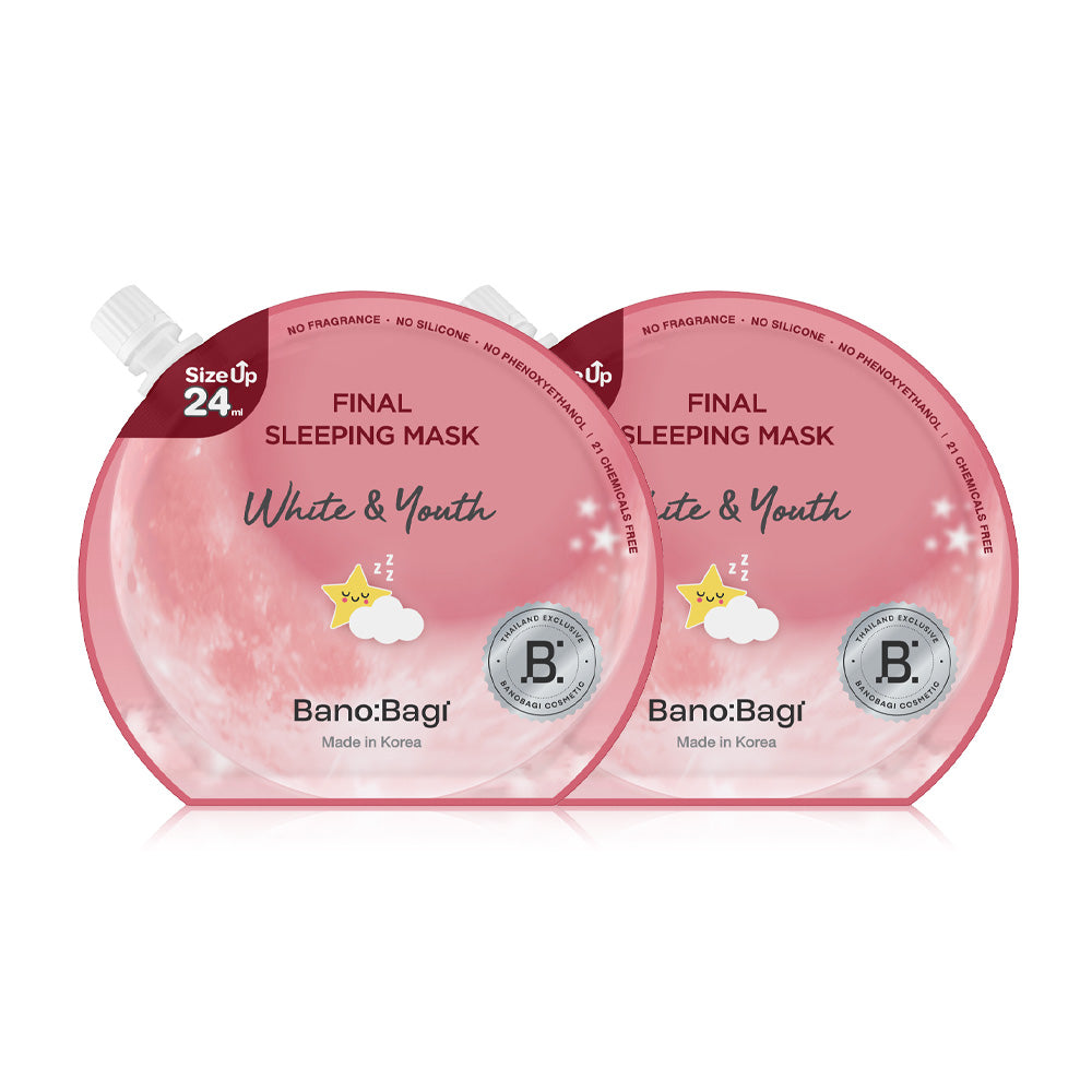 BANOBAGI Final Sleeping Mask White & Youth [24ml (Pack of 2)