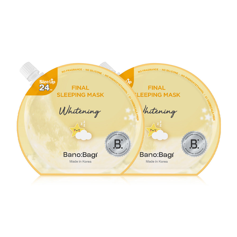 BANOBAGI Final Sleeping Mask Whitening [24ml (Pack of 2)