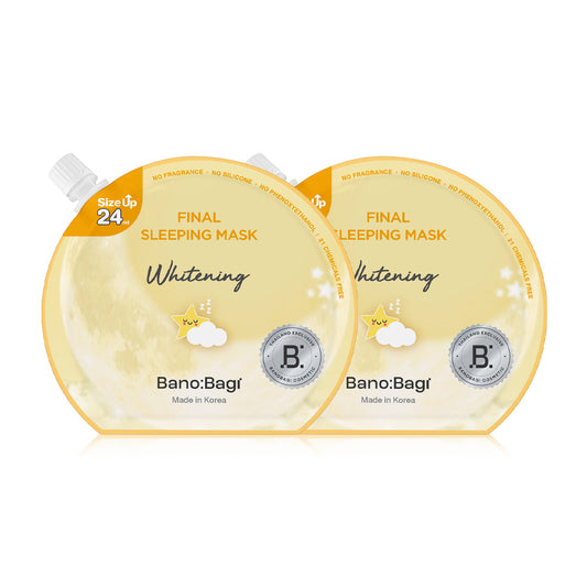 BANOBAGI Final Sleeping Mask Whitening [24ml (Pack of 2)