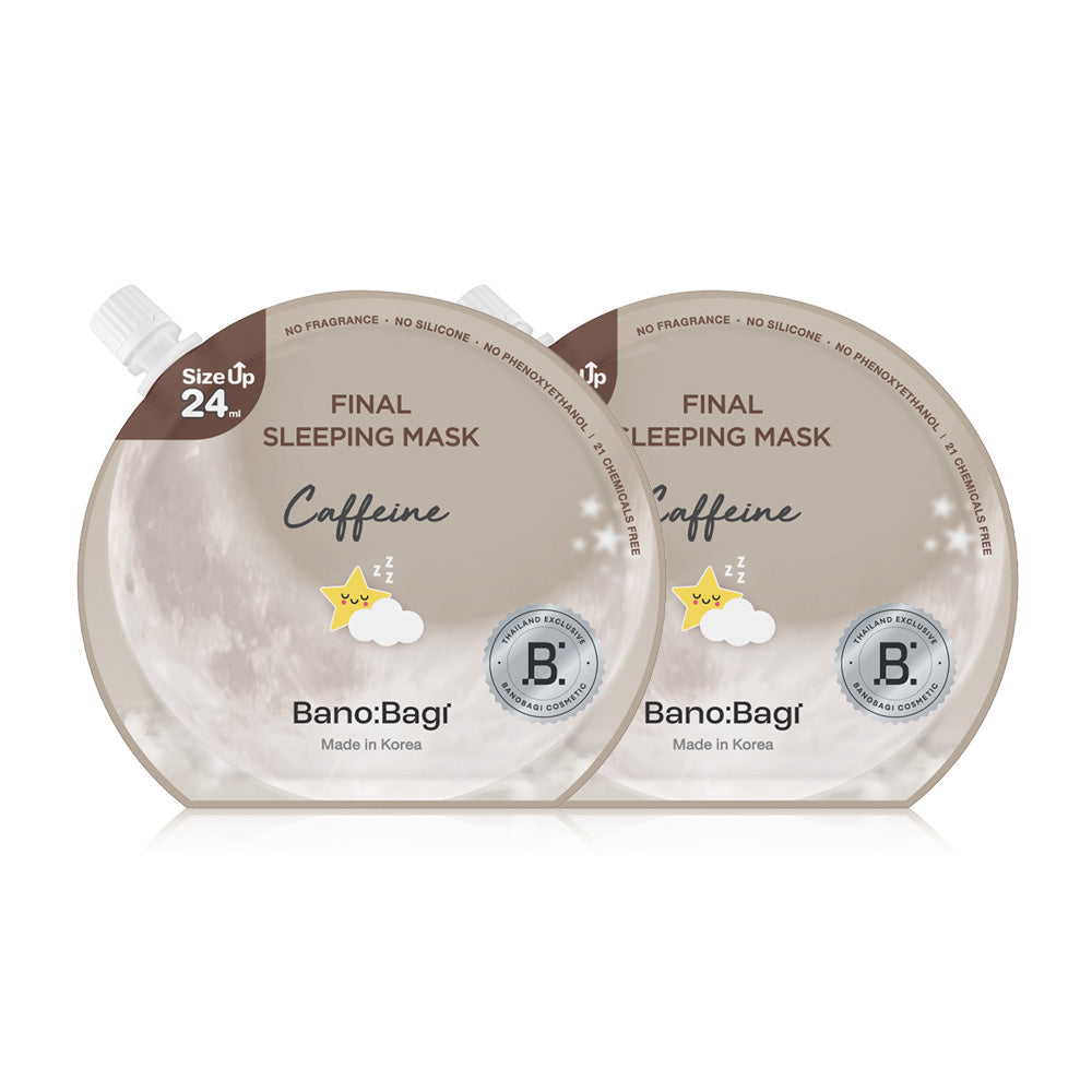 BANOBAGI Final Sleeping Mask Caffeine [24ml (Pack of 2)