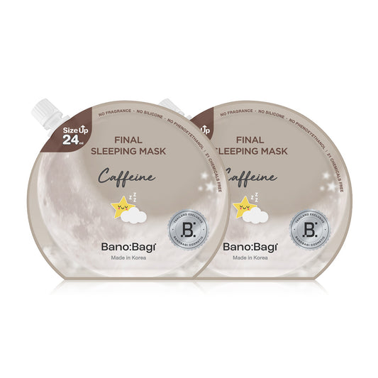BANOBAGI Final Sleeping Mask Caffeine [24ml (Pack of 2)