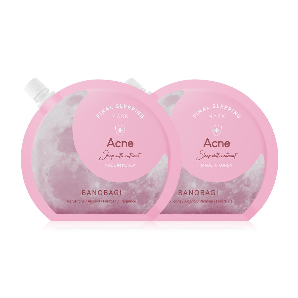 BANOBAGI Final Sleeping Mask Acne [23ml (Pack of 2)