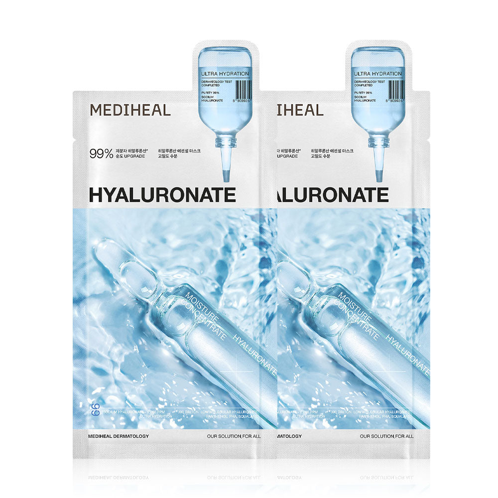Mediheal Hyaluronate Essential Mask Ultra Hydration [24ml (Pack of 2)