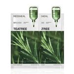 Mediheal Teatree Essential Mask Calming Moisture [24ml (Pack of 2)