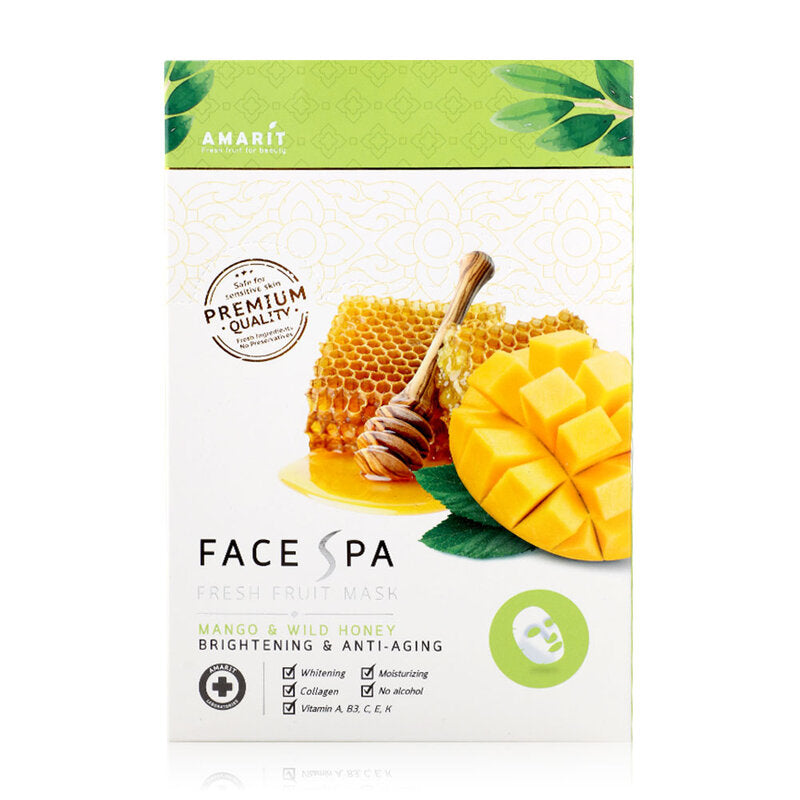 AMARIT Fresh Fruit Mask Bright Anti-Aging [25ml (Pack of 10)