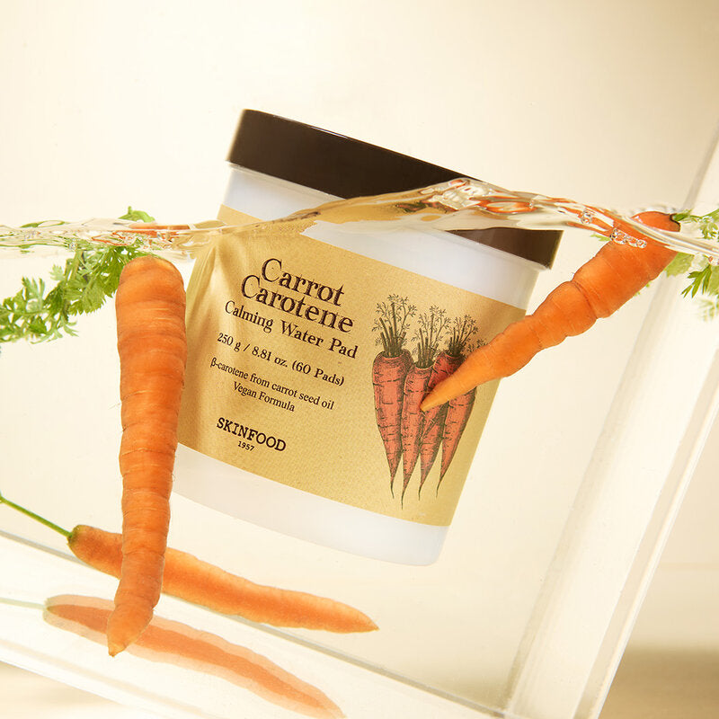 Skinfood Carrot Carotene Calming Water Pad 60'S