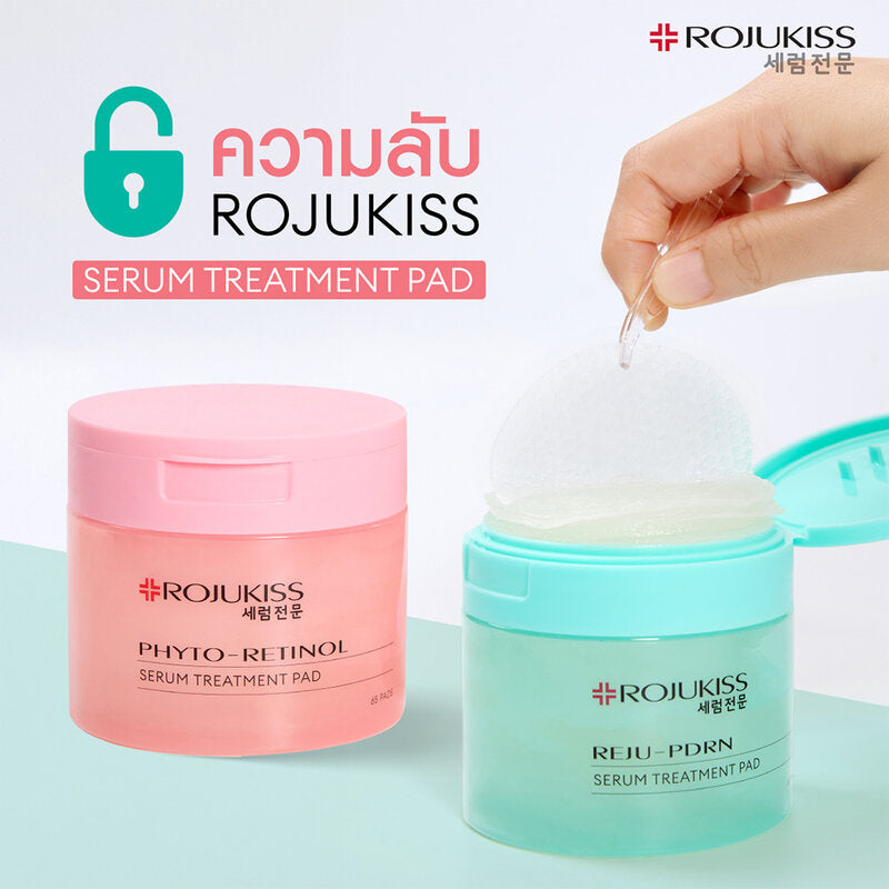 Rojukiss Phyto-Retinol Serum Treatment Pad 155g (Pack of 65)