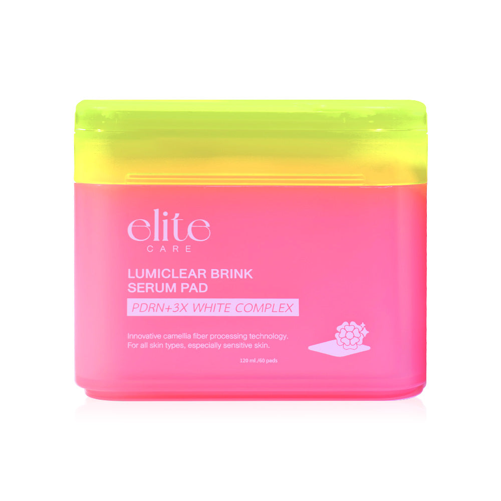 Elite Care LumiClear Brink Serum Pad 120ml (Pack of 60)