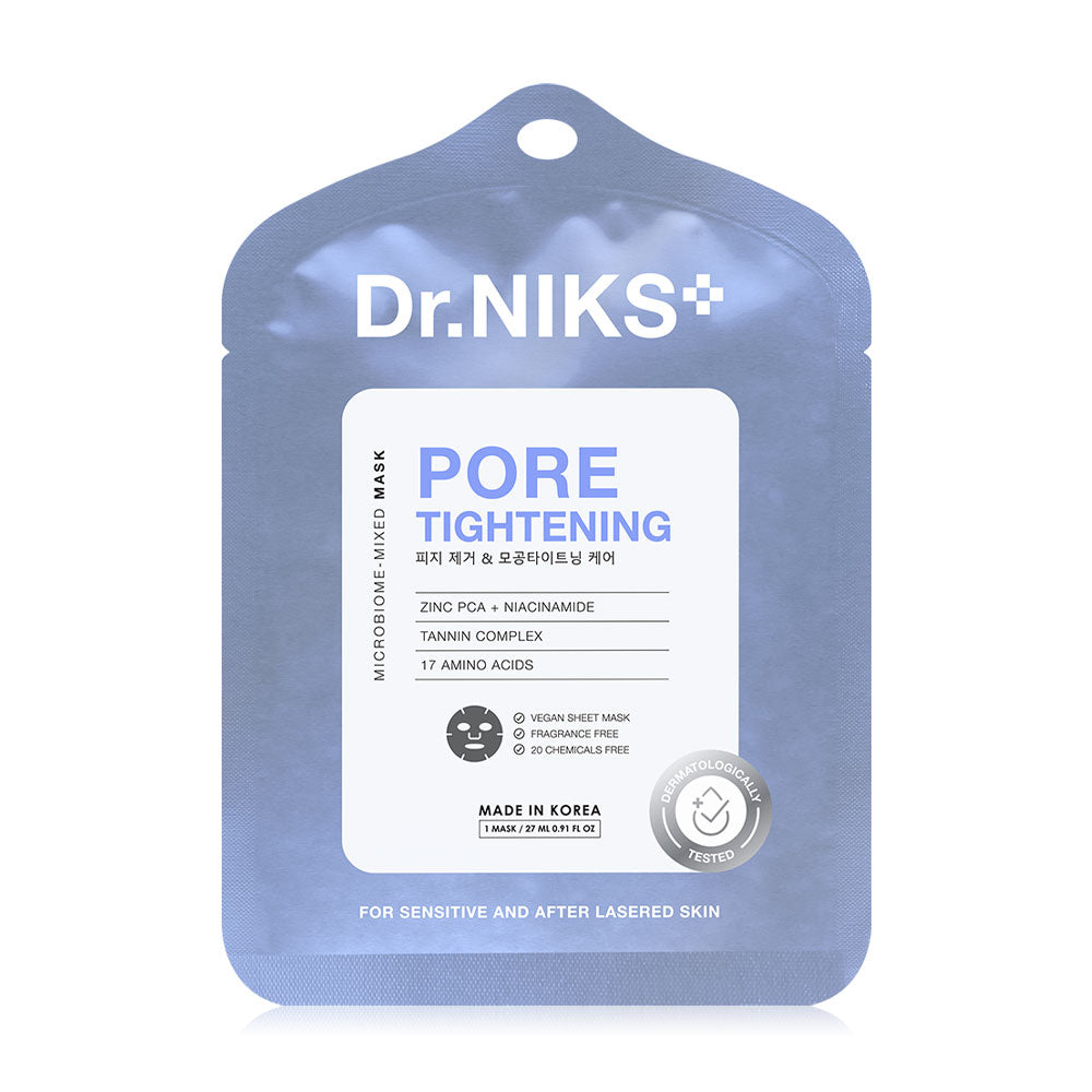 Dr.NIKS Microbiome-Mixed Mask Pore Tightening 1'S