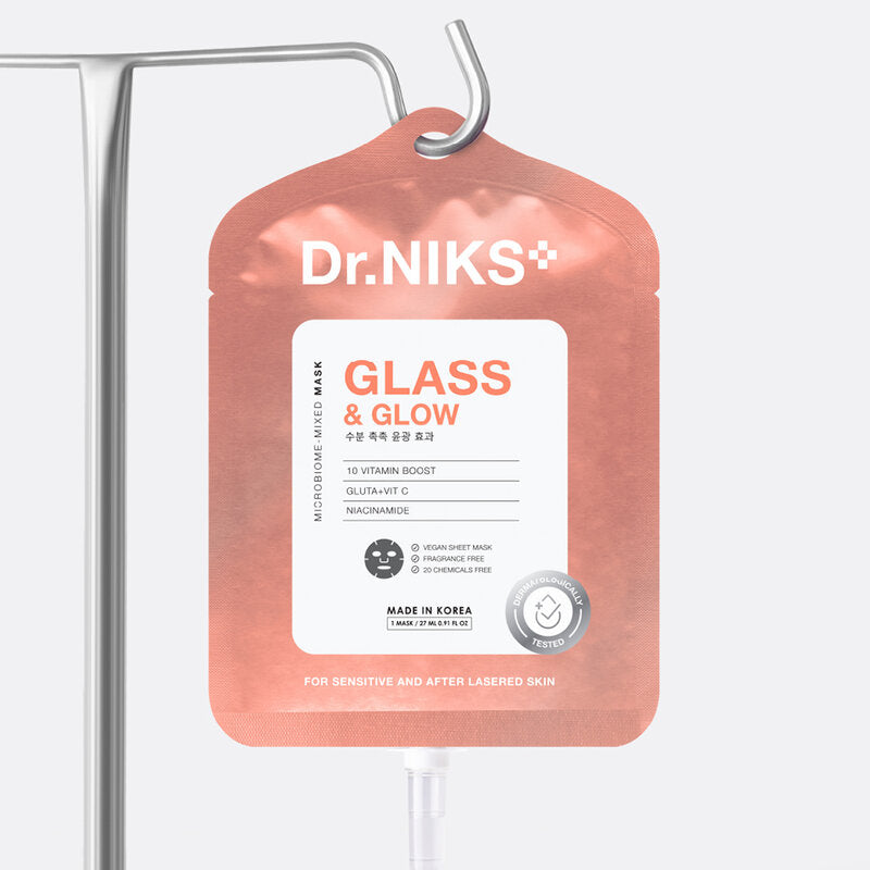 Dr.NIKS Microbiome-Mixed Mask Glass Glow 1'S