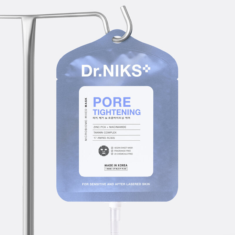 Dr.NIKS Microbiome-Mixed Mask Pore Tightening 1'S