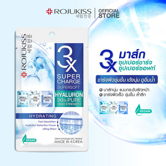 Rojukiss Supercharge Supersoft Hydrating Mask [25ml (Pack of 2)