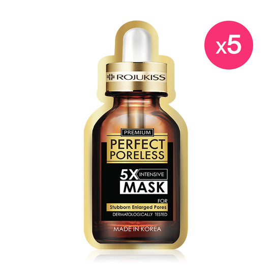 Rojukiss Perfect Poreless 5X Intensive Mask [25ml (Pack of 5)