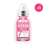 Rojukiss White Poreless Hydrogel Mineral Mask 7 [25ml (Pack of 5)