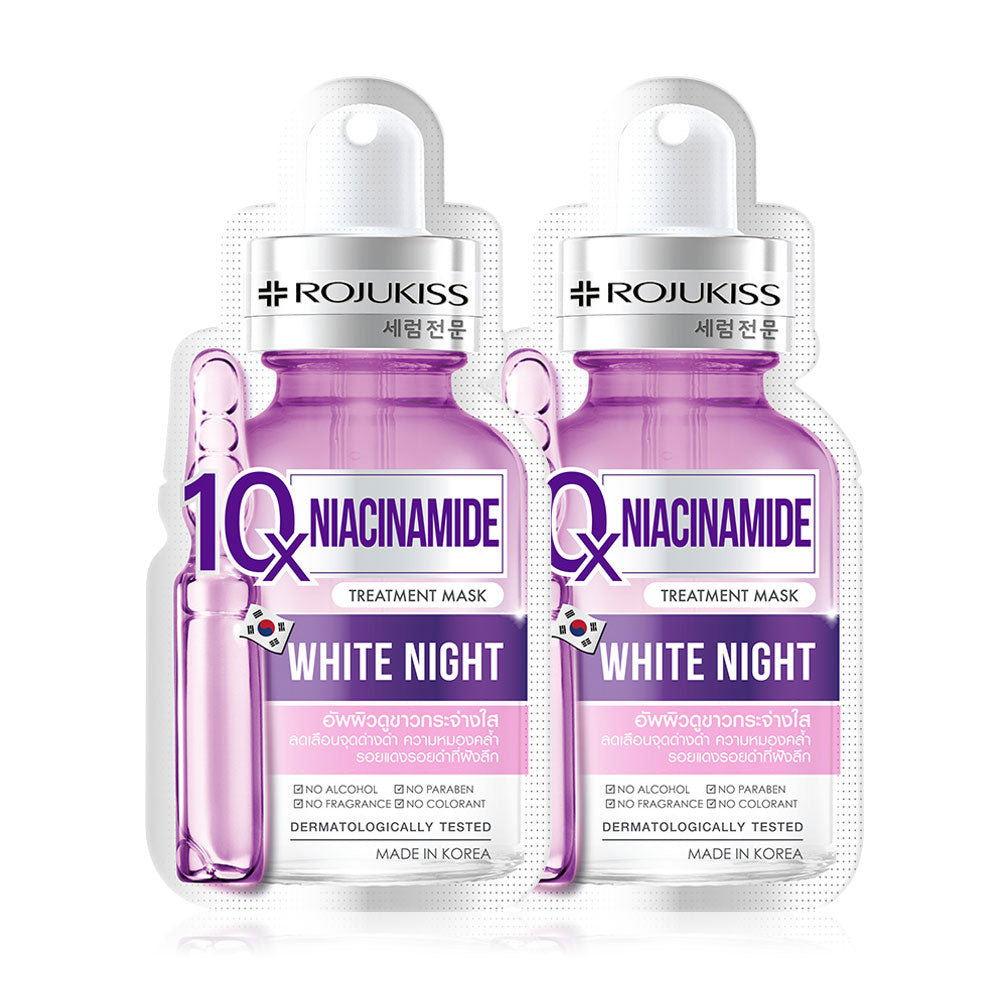 Rojukiss Niacinamide 10X Treatment Mask [24ml (Pack of 2)