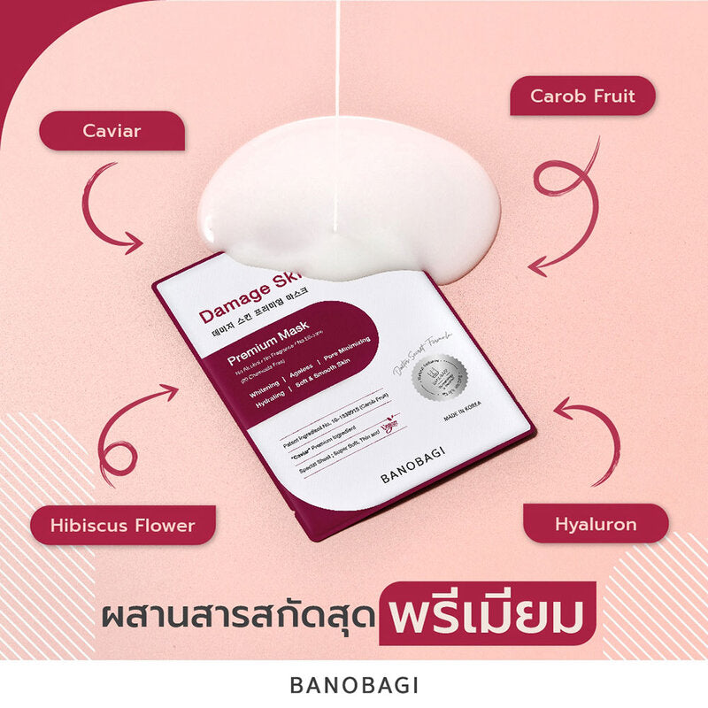 BANOBAGI Damage Skin Premium Mask [25ml (Pack of 2)