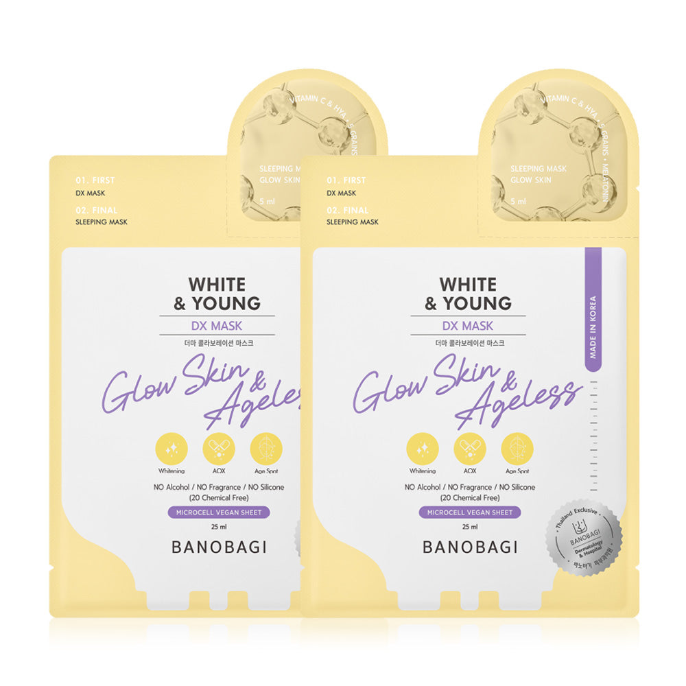 BANOBAGI Dx Mask White & Young 25ml (Pack of 2)