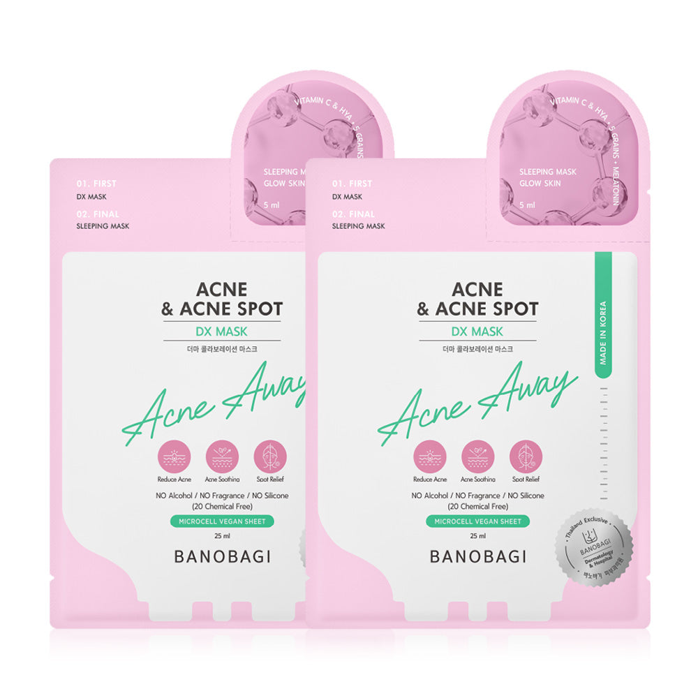 BANOBAGI Dx Mask Acne & Acne Spot 25ml (Pack of 2)