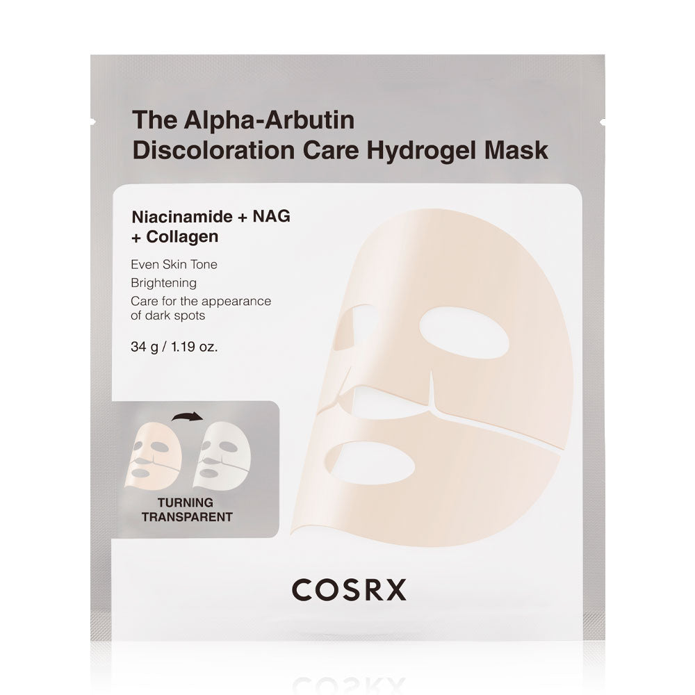 COSRX The Alpha-Arbutin Discoloration Care Hydrogel Mask [1 sheet]
