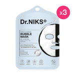 Dr.NIKS Pore Clearing Bubble Mask Oil Control [25ml (Pack of 3)