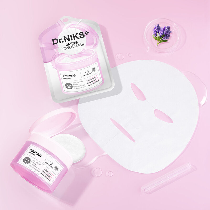 Dr.NIKS 3 Mins Toner Mask Firming [20ml (Pack of 6)