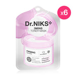 Dr.NIKS 3 Mins Toner Mask Firming [20ml (Pack of 6)