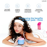 LA GLACE Daily Moisturizing Pads Aqualock12 160ml (Pack of 80)