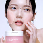 SNP Glutathione PDRN Bright Turn-On Pad 60 Pads: SNP concentrated toner pads help deeply nourish, reduce dark spots, and even out skin tone, revealing smooth, radiant skin.