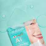Smooto Clear Glow Hydrojelly Mask & Toner Pad 8 Pads, Smooto toner pads in a sachet, travel size, acne control formula.