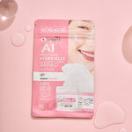 Smooto Bright Glow Hydrojelly Mask & Toner Pad 8 Pads, Smooto toner pads in a sachet, travel size, brightening formula.