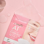 Smooto Bright Glow Hydrojelly Mask & Toner Pad 8 Pads, Smooto toner pads in a sachet, travel size, brightening formula.