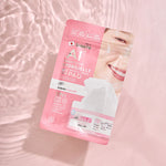Smooto Bright Glow Hydrojelly Mask & Toner Pad 8 Pads, Smooto toner pads in a sachet, travel size, brightening formula.