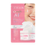 Smooto Bright Glow Hydrojelly Mask & Toner Pad 8 Pads, Smooto toner pads in a sachet, travel size, brightening formula.