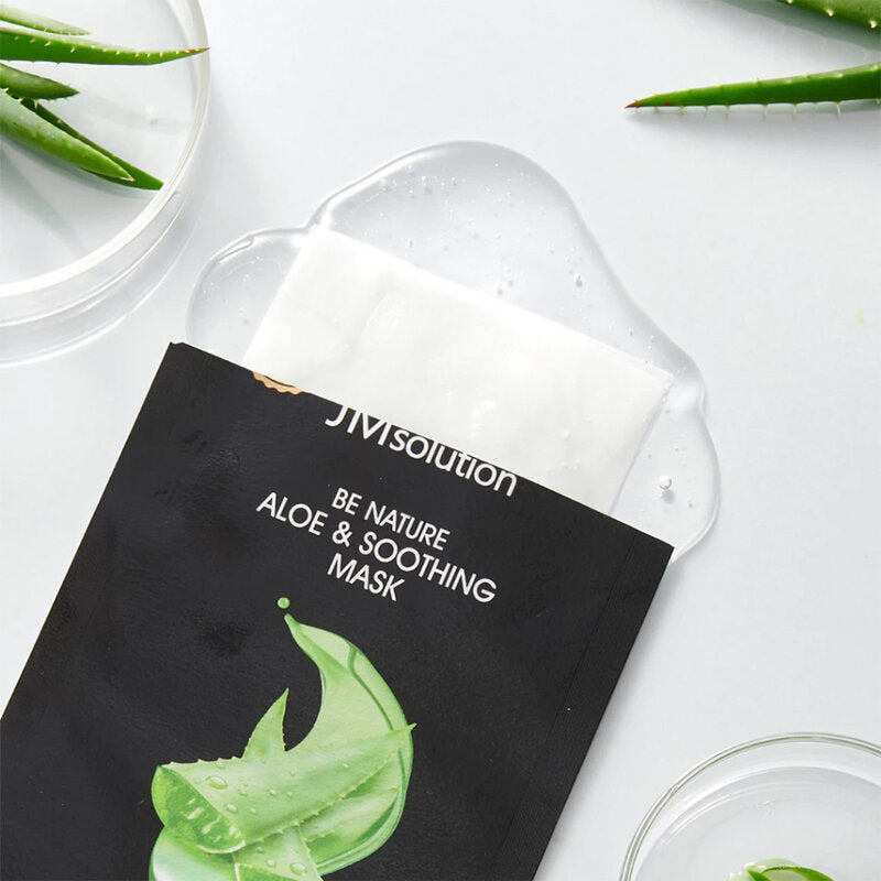 JM Solution Be Nature Aloe & Soothing Mask [24ml (Pack of 2)
