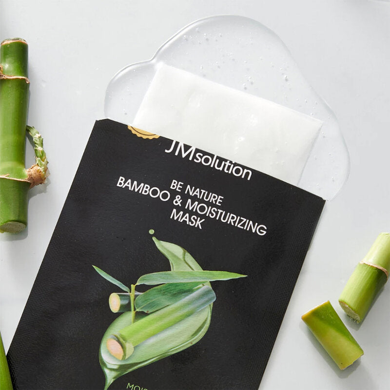 JM Solution Be Nature Bamboo & Moisturizing Mask [24ml (Pack of 4)