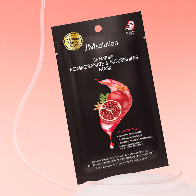 JM Solution Be Nature Pomegranate & Nourishing Mask [24ml (Pack of 2)