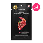 JM Solution Be Nature Pomegranate & Nourishing Mask [24ml (Pack of 4)
