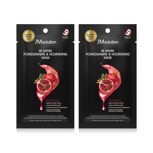 JM Solution Be Nature Pomegranate & Nourishing Mask [24ml (Pack of 2)