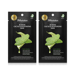 JM Solution Be Nature Cactus & Moisturizing Mask [24ml (Pack of 2)